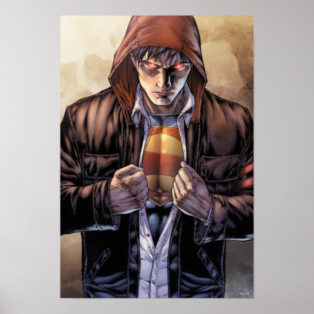 Superman Earth Cover - Colour Poster (Front)