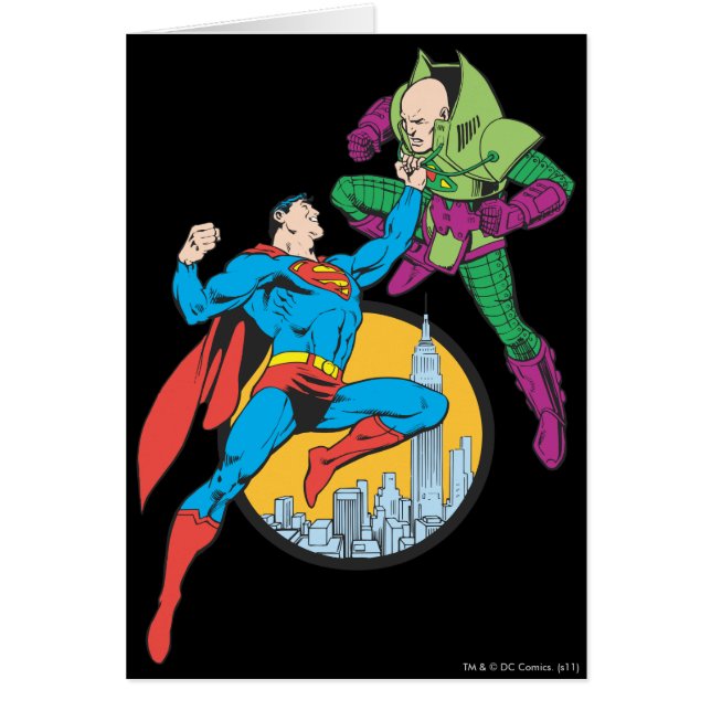 Superman Fights Lex Luthor (Front)