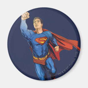 Superman Flying Left Magnet