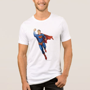 Superman Flying Left Tri-Blend Shirt
