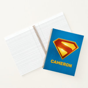 Superman Golden S Shield Brilliance Notebook