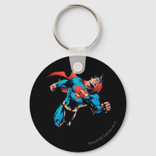 Superman in suit key ring
