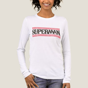 Superman   Its Showtime Letters Logo Tri-Blend Shirt