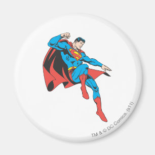 Superman Lands Lightly Magnet