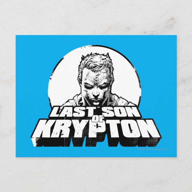 Superman Last Son of Krypton Postcard (Front)