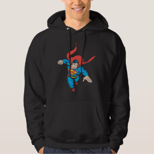Superman Leaps Forward Hoodie