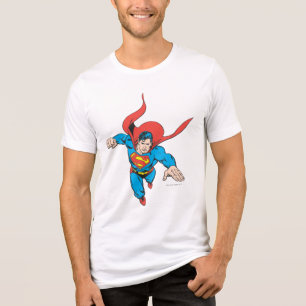 Superman Leaps Forward Tri-Blend Shirt