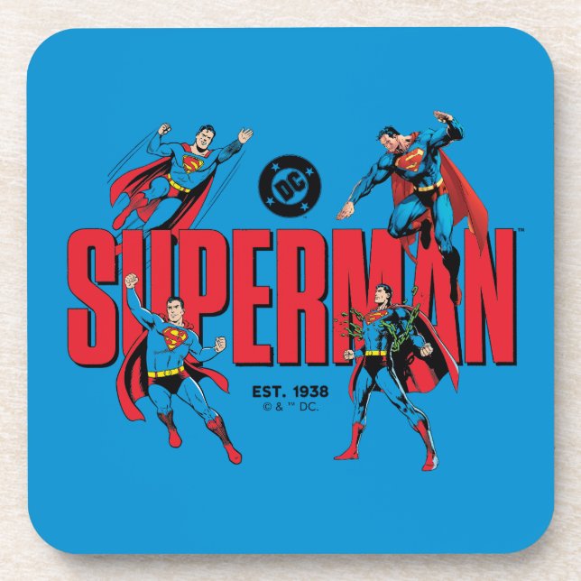 Superman Legends Forever Graphic Coaster (Front)