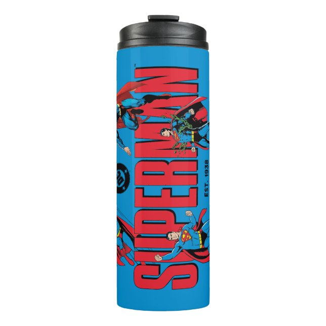 Superman Legends Forever Graphic Thermal Tumbler (Front)