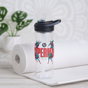 Superman Legends Forever Graphic Water Bottle