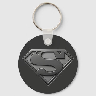 Superman logo  key ring