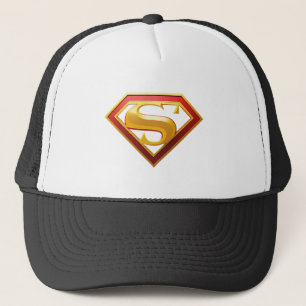 Superman logo trucker hat