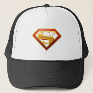 Superman logo trucker hat