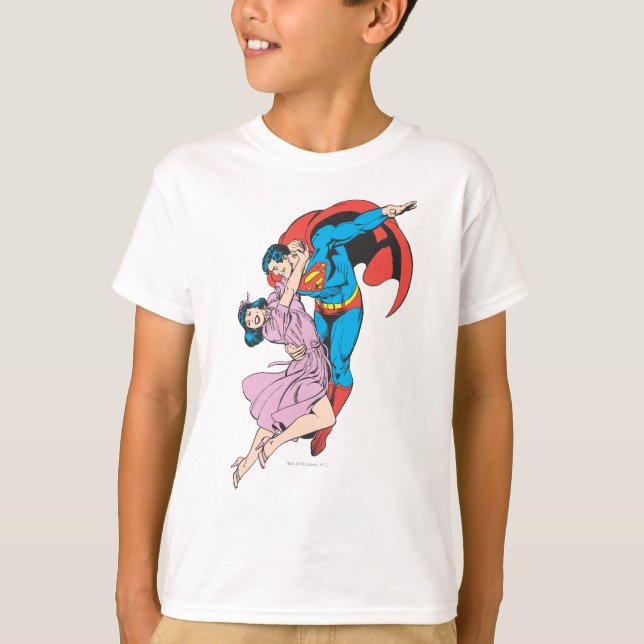 Superman & Lois in Pink T-Shirt (Front)
