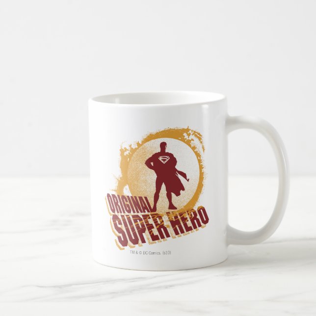 Superman Original Super Hero Coffee Mug (Right)