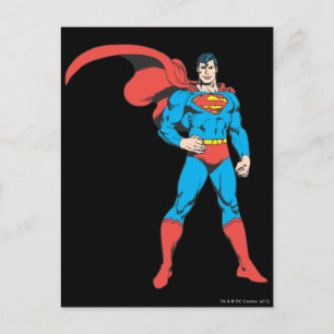 Superman Posing 2 Postcard