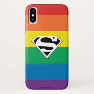 Superman Rainbow Logo Case-Mate iPhone Case