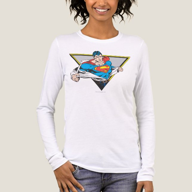 Superman Revealed Tri-Blend Shirt (Front)