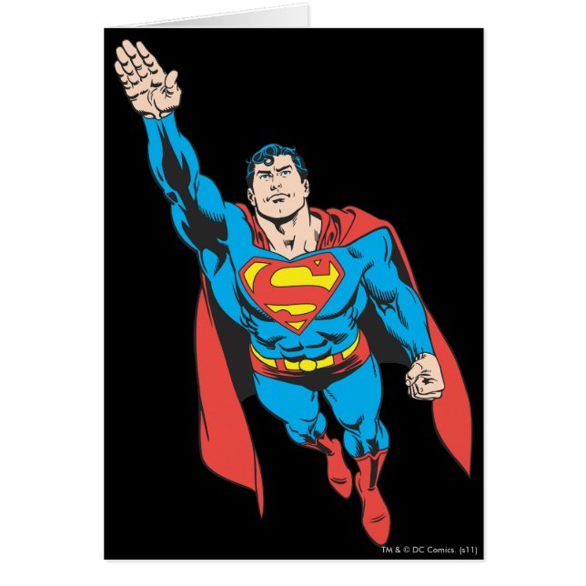 Superman Right Arm Raised (Front)