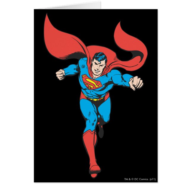 Superman Runs Forward 2 (Front)