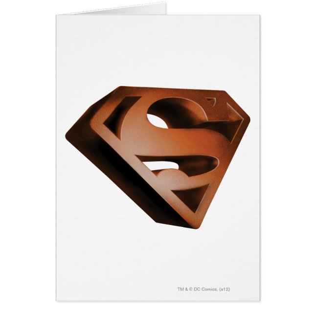 Superman S-Shield | 3D Grainy Logo (Front)