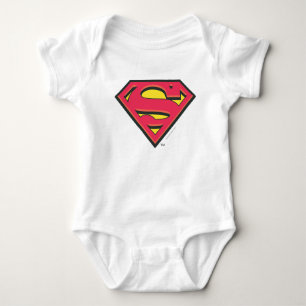 Superman S-Shield Classic Logo Baby Bodysuit