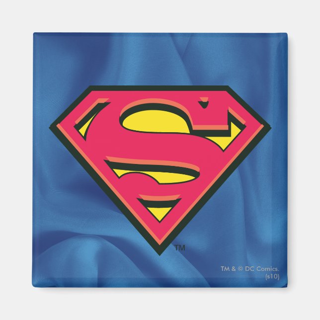 Superman S-Shield | Classic Logo Magnet (Front)