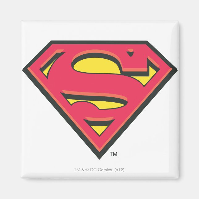 Superman S-Shield | Classic Logo Magnet (Front)