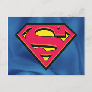 Superman S-Shield Classic Logo Postcard