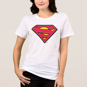 Superman S-Shield   Classic Logo Tri-Blend Shirt