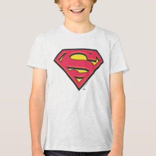 Superman S-Shield   Classic Logo Tri-Blend Shirt