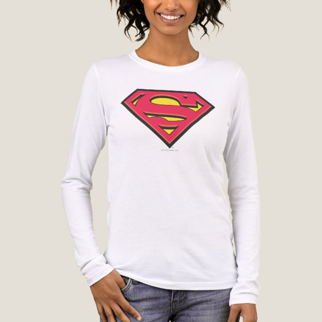 Superman S-Shield | Classic Logo Tri-Blend Shirt (Front)