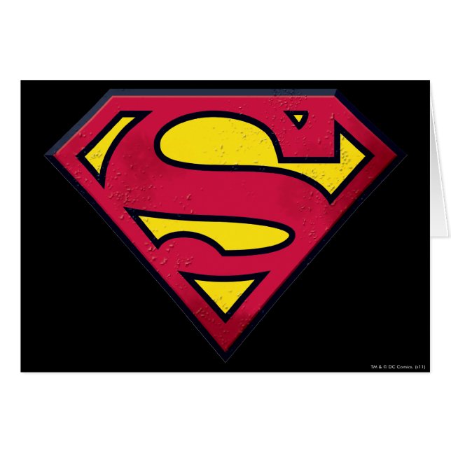 Superman S-Shield | Dirt Logo (Front Horizontal)