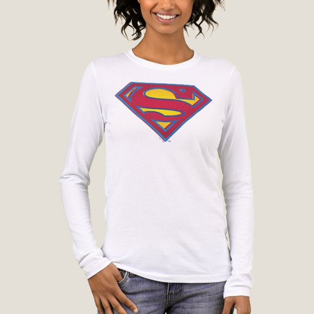 Superman S-Shield | Dot Logo Tri-Blend Shirt (Front)