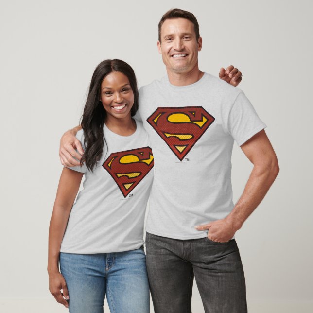 Superman S-Shield | Faded Dots Logo T-Shirt (Unisex)
