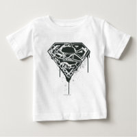 Superman S-Shield | Fragmented Splatter Logo