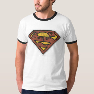 Superman S-Shield Newspaper Logo T-Shirt