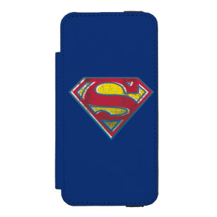 Superman S-Shield   Printed Logo Incipio Watson™ iPhone 5 Wallet Case
