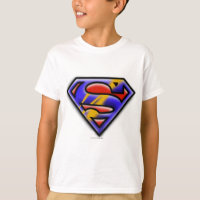 Superman S-Shield | Purple Airbrush Logo