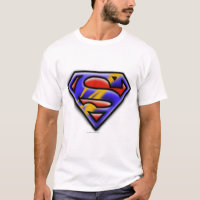 Superman S-Shield | Purple Airbrush Logo
