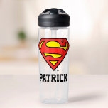 Superman S-Shield | Superman Logo | Add Your Name Water Bottle<br><div class="desc">DC Originals - DC Comics</div>