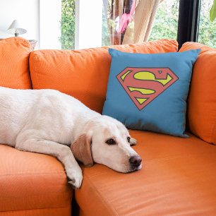 Superman S-Shield Superman Logo Cushion