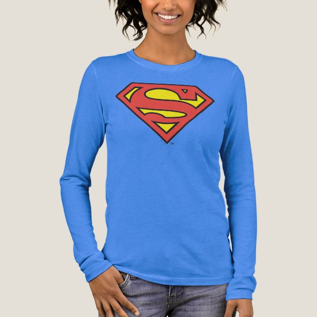 Superman S-Shield | Superman Logo Tri-Blend Shirt (Front)
