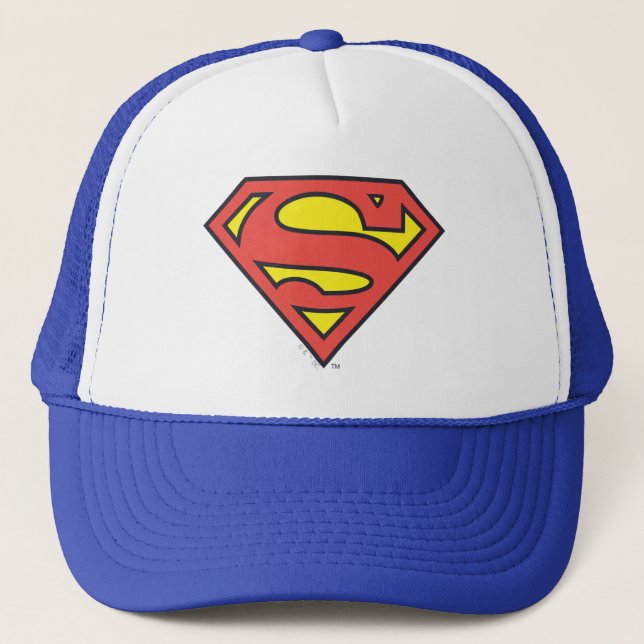 Superman S-Shield | Superman Logo Trucker Hat (Front)