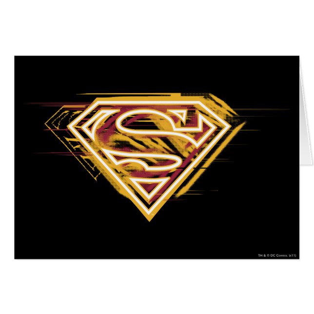 Superman S-Shield | Yellow and Red Logo (Front Horizontal)
