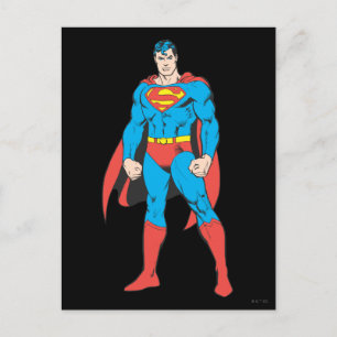 Superman Standing Postcard
