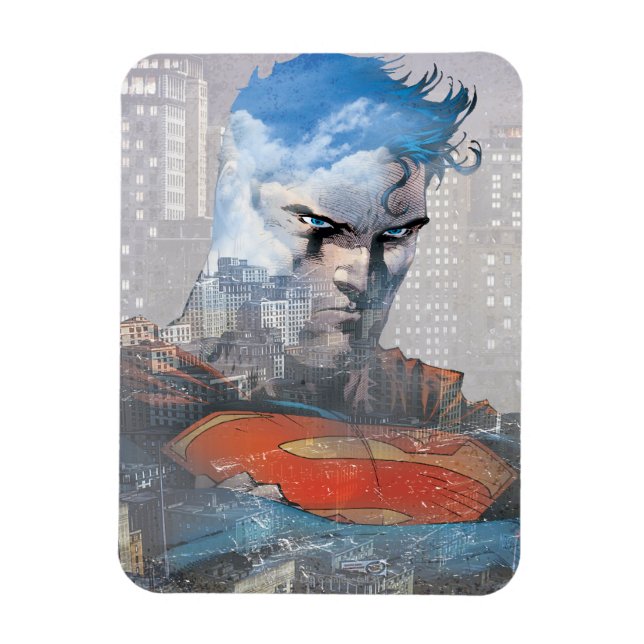 Superman Stare Magnet (Vertical)