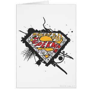 Superman Stylised   Logo with letters Logo