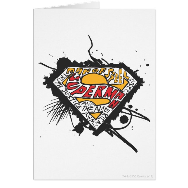 Superman Stylised | Logo with letters Logo (Front)