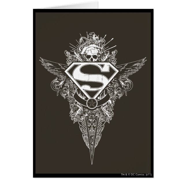 Superman Stylised | Star and Skull Logo (Front)